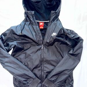 Nike Black Windbreaker Jacket